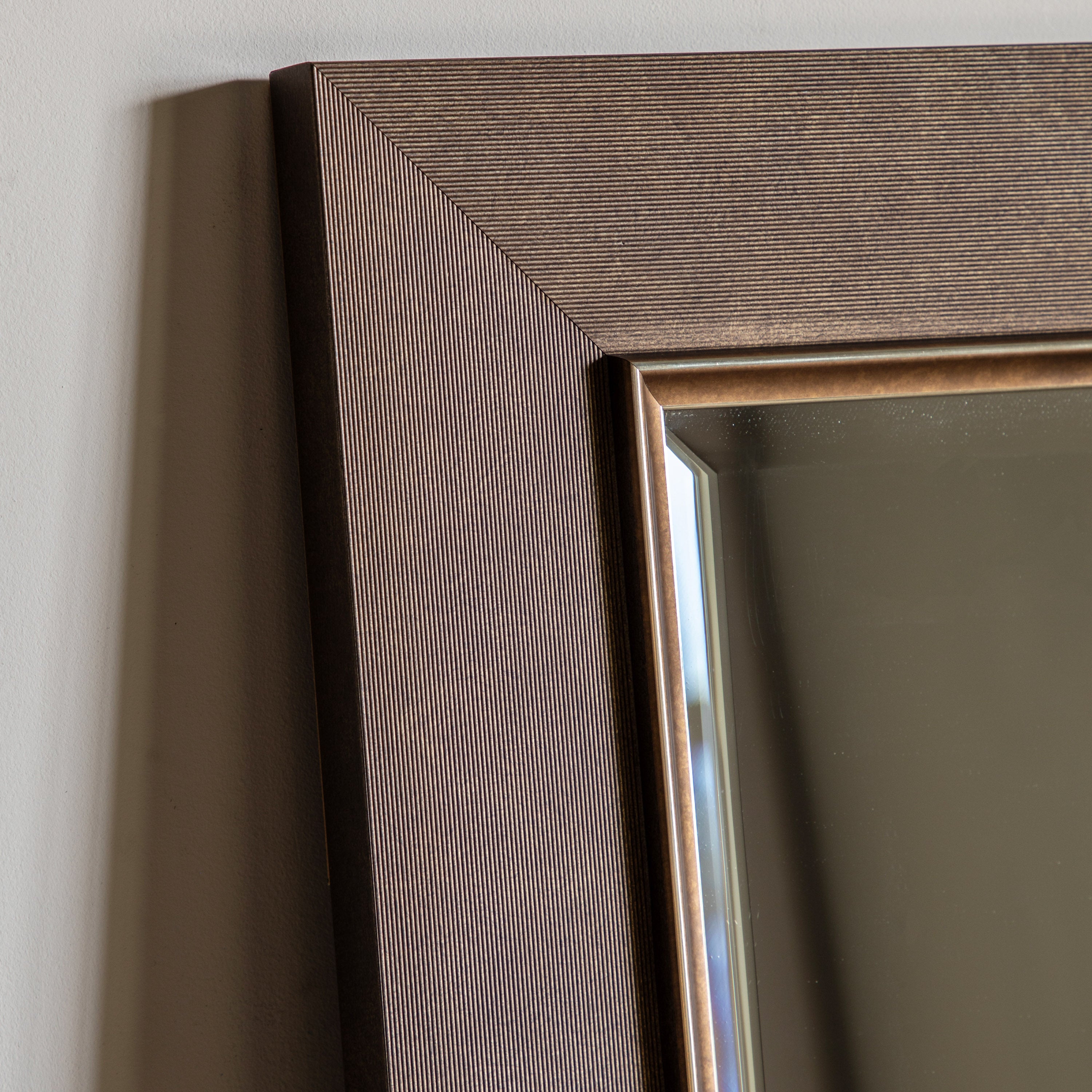 Chelsea Rustic Bronze Full Length Leaner Mirror